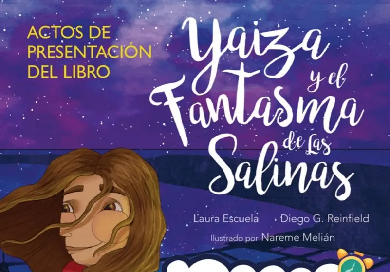 Imagen del cartel de la presentanción de Yaiza y el fantasma de Las Salinas.