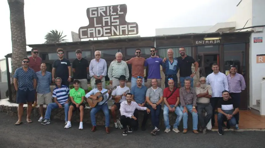 Imagen de los componentes del Rancho de Pascua de Teguise