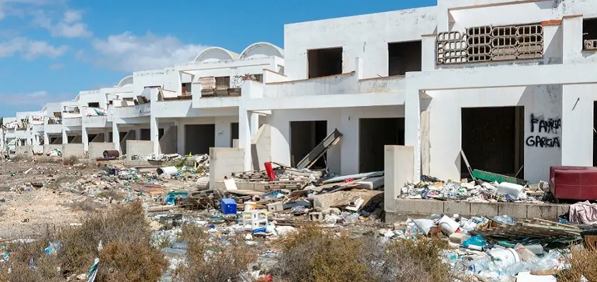 Imagen de uno de los esqueletos de Costa Teguise.