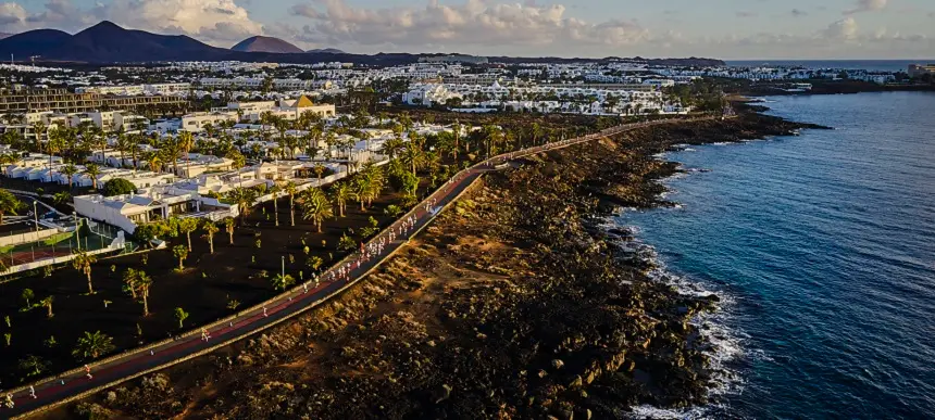 Imagen de archivo de la Lanzarote International Marathon.