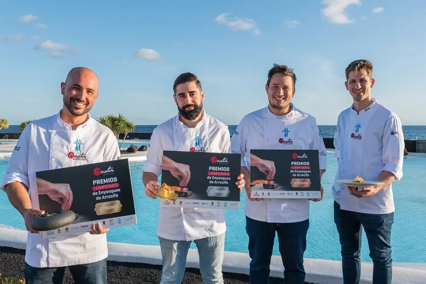 Imagen de los ganadores del Miniature Lanzarote.