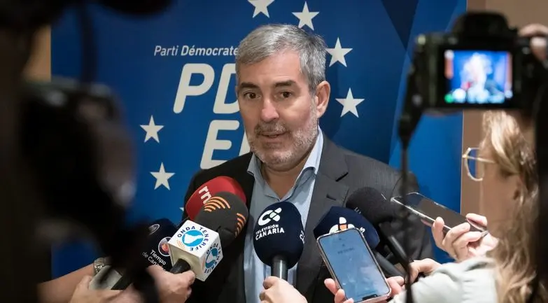 Fernando Clavijo, presidente del Gobierno de Canarias.