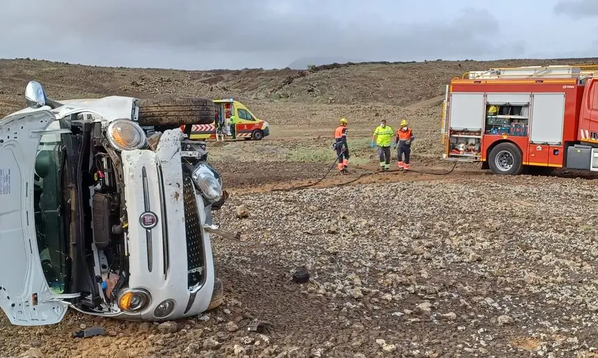 Imagen del accidente