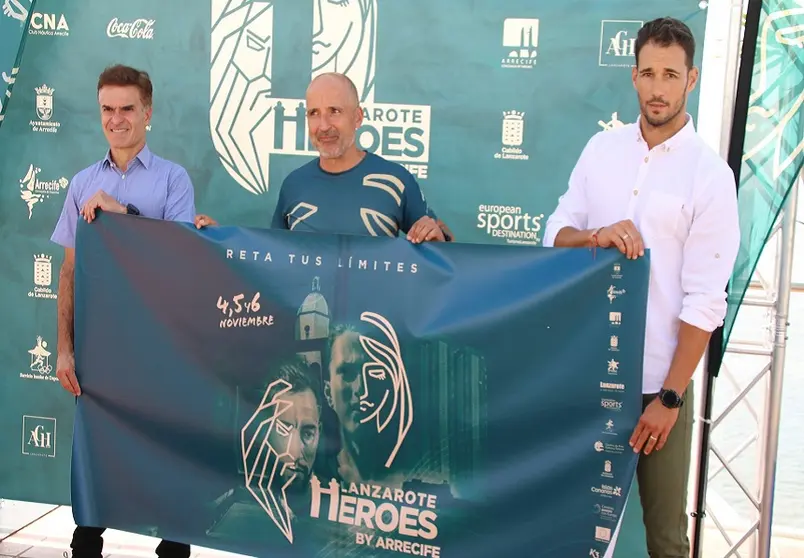 Imagen de la presentación de la Lanzarote Heroes.