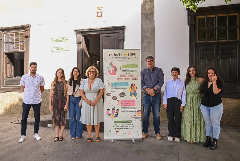 Imagen de la presentación del proyecto La Juventud Decide.