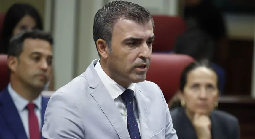 Manuel Domínguez, presidente de los populares canarios.
