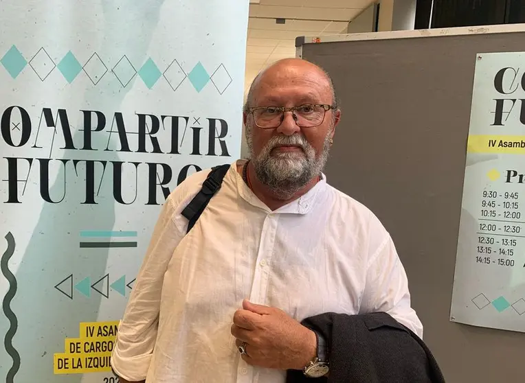 Nicolás Saavedra, candidato de Podemos al Cabildo de Lanzarote.