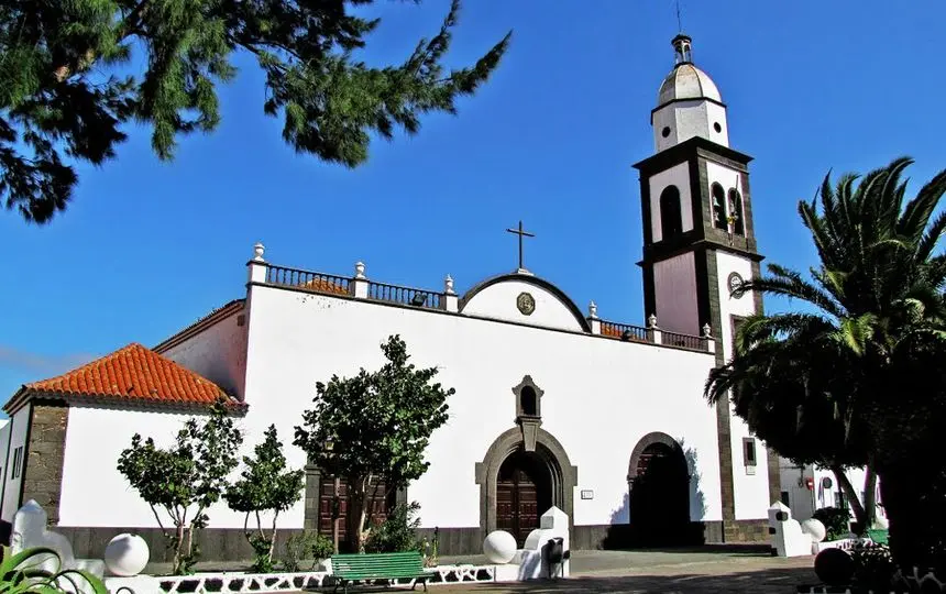 Imagen de la Iglesia de San Ginés, en Arrecife.