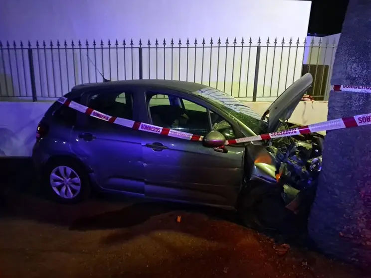 Accidente en Puerto del Carmen.