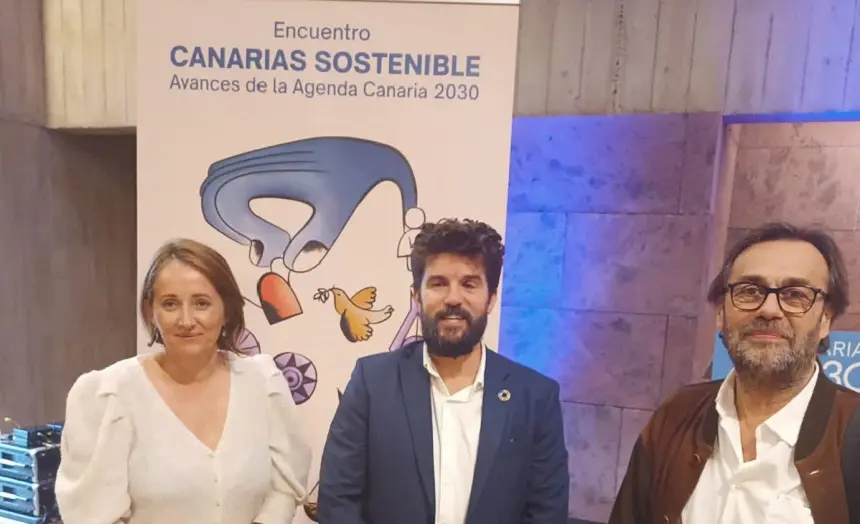 Carmen Gloria Rodríguez en el encuentro de Canarias Sostenible.