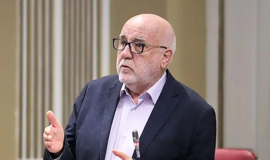 Manuel Marrero, portavoz del Grupo Parlamentario Sí Podemos Canarias.