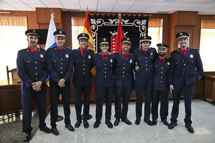 Nuevos bomberos del Consorcio de Seguridad y Emergencias.