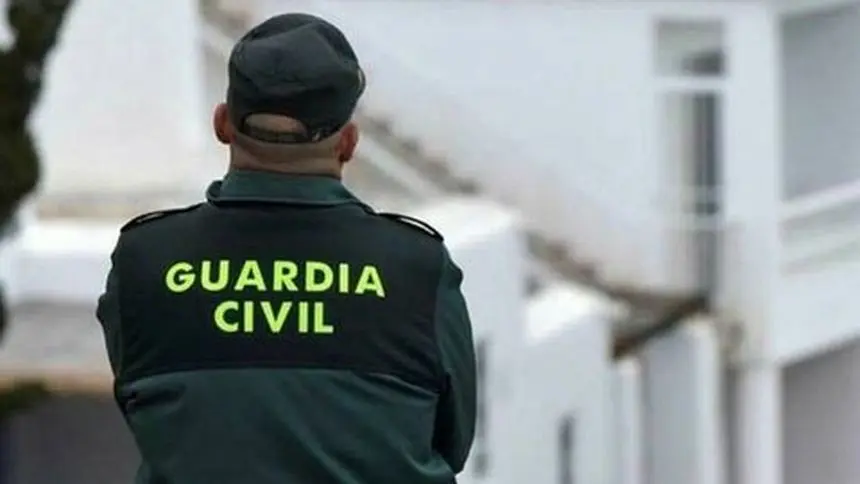 Imagen de archivo de otra actuación de la Guardia Civil.