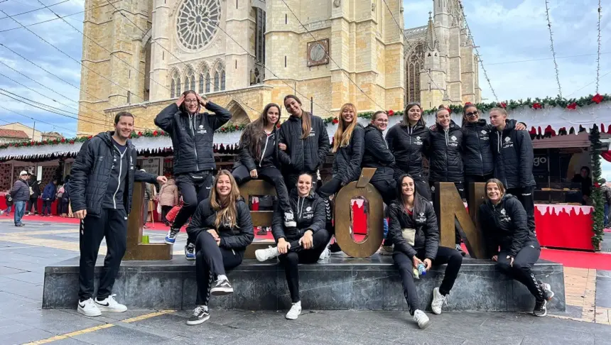 Jugadoras del San José Obrero en León.