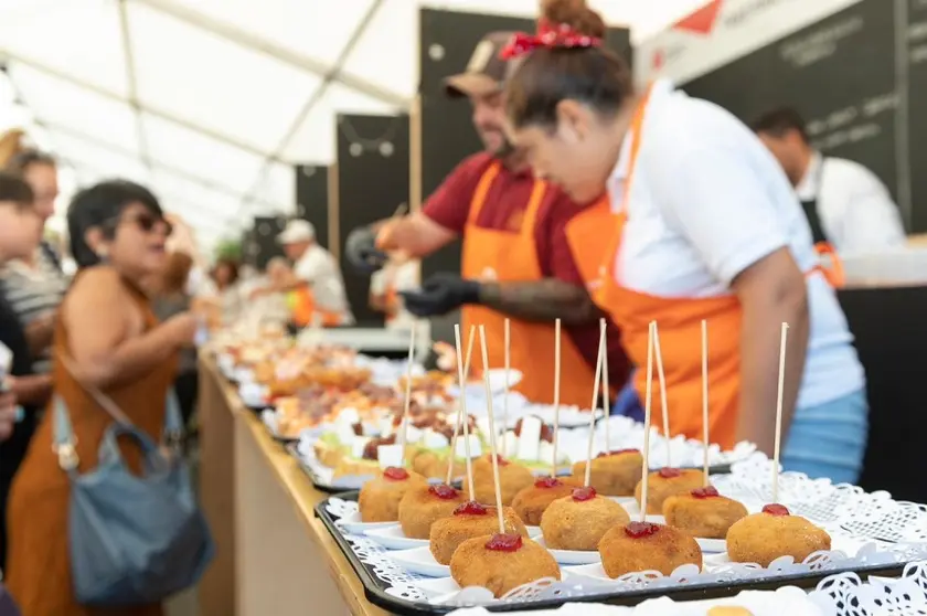 Imagen del Festival Cocinas Volcánicas.