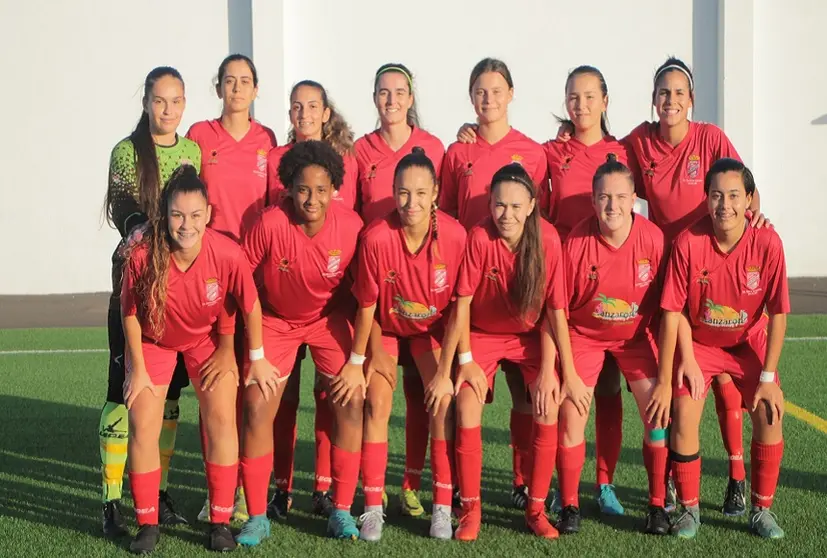 Jugadoras del Puerto del Carmen.