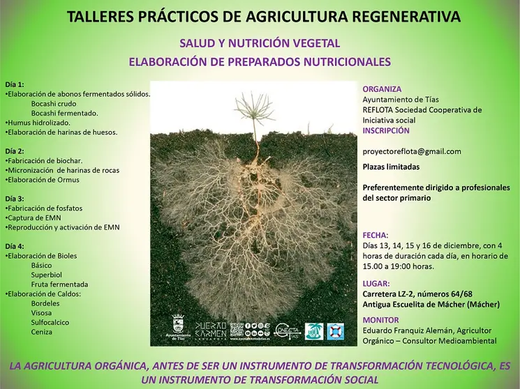 Taller nutrición y salud vegetal