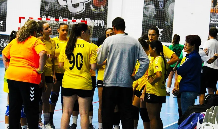 Imagen de las jugadoras del Puerto del Carmen.