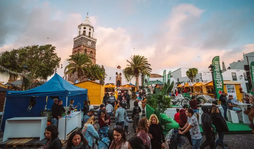 Imagen de una de las ediciones del Saborea Lanzarote celebrado en Teguise.