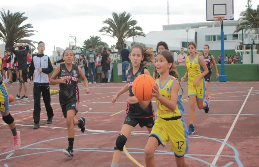 Imagen de uno de los partidos del torneo.