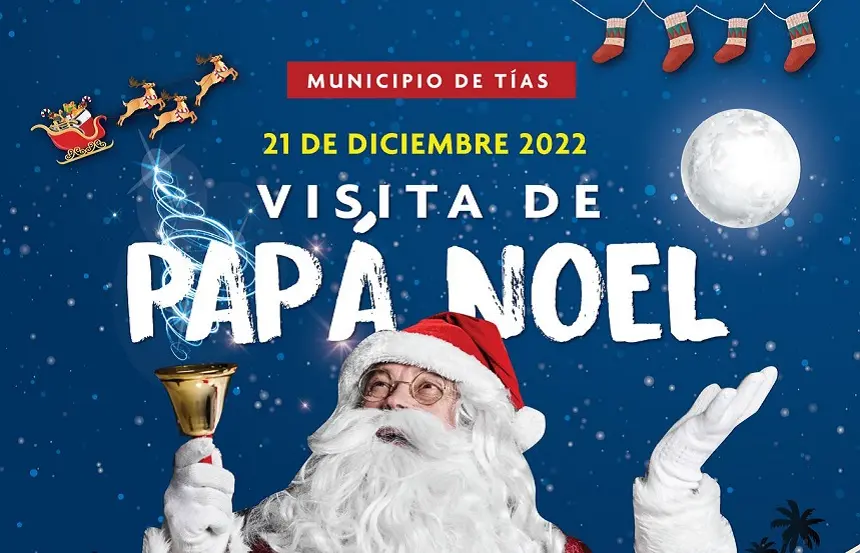 Visita de Papá Noel.