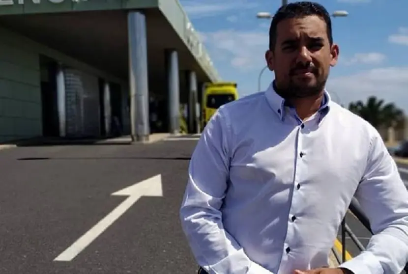 Imagen de Yone Caraballo, secretario Insular de NC.