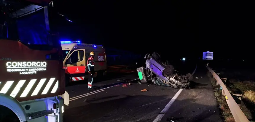 Imagen del terrible accidente