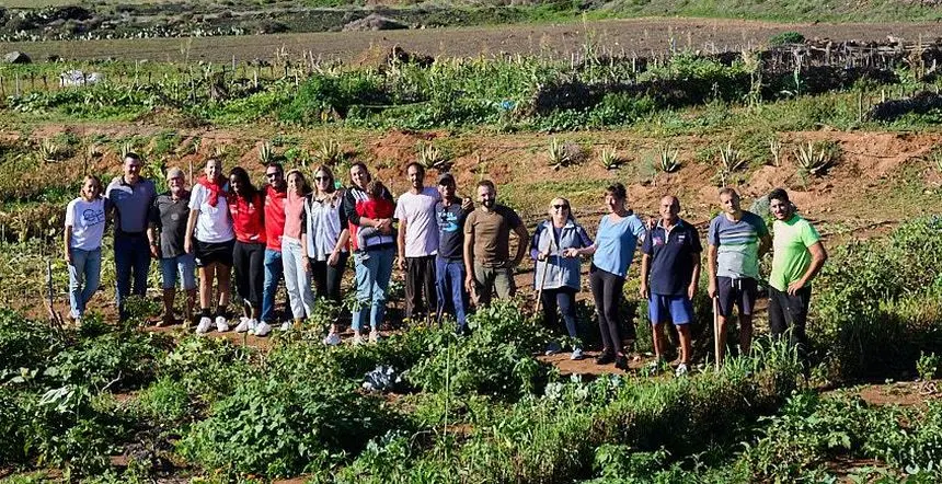 Imagen de la gente que participó en el proyecto.
