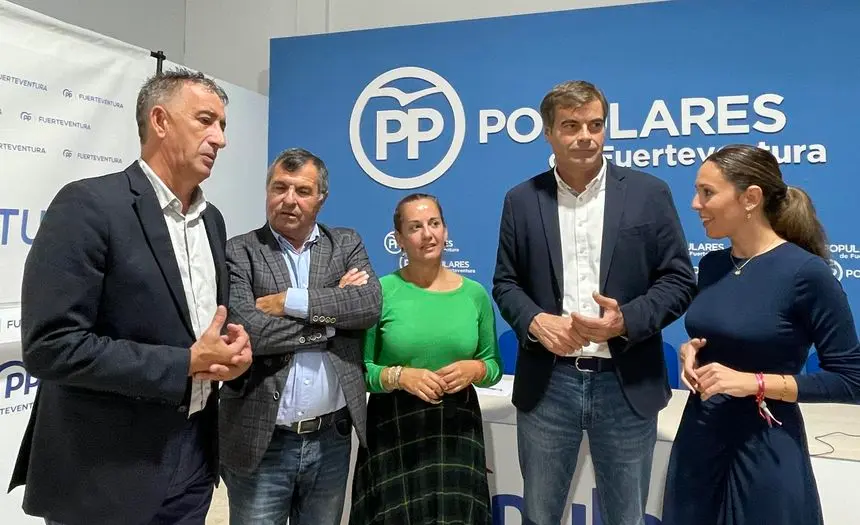 Miembros del Partido Popular de Fuerteventura.