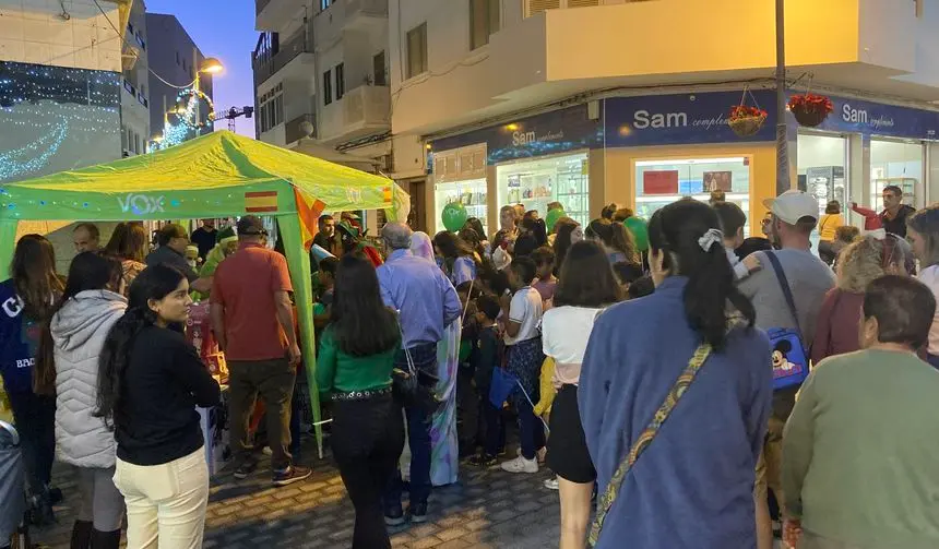 Imagen de la cantidad de gente que participó en la campaña.