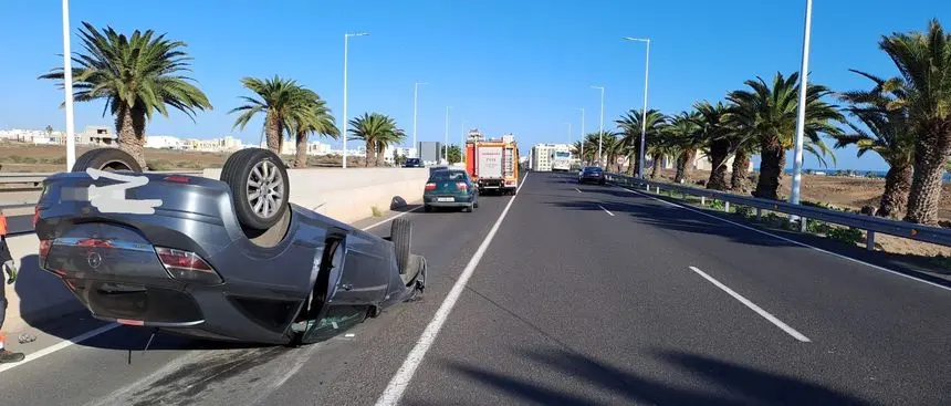 Imagen del accidente