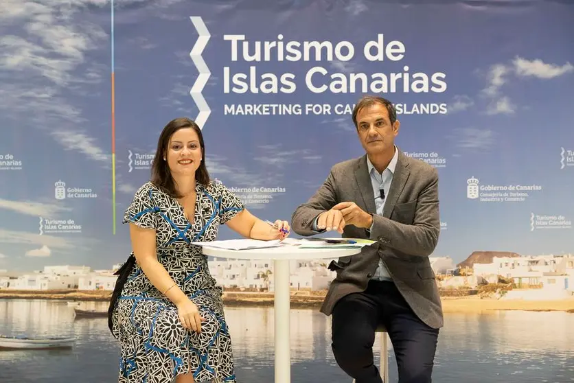 Yaiza Castilla destaca que, descontando el efecto de la inflación media en la Unión Europea, el alza real de la facturación turística en Canarias en 2022 fue del 16,5% respecto al año prepandemia.