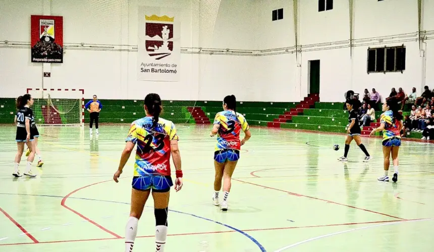 Imagen de archivo de un partido CB Zonzamas CICAR Lanzarote en San Bartolomé.