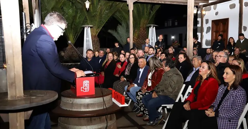 Imagen del encuentro de los socialistas