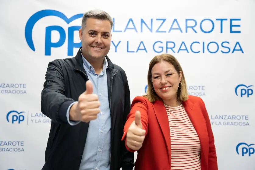 Kiko Aparicio junto a Astrid Pérez.