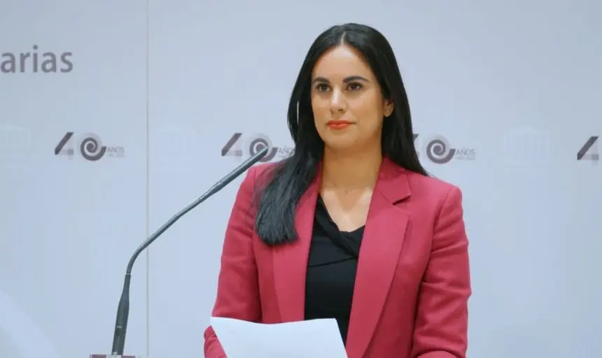 Vidina Espino, diputada del Grupo Mixto en el Parlamento de Canarias.