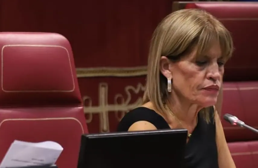 Esther González, vicepresidenta primera de la Mesa del Parlamento.