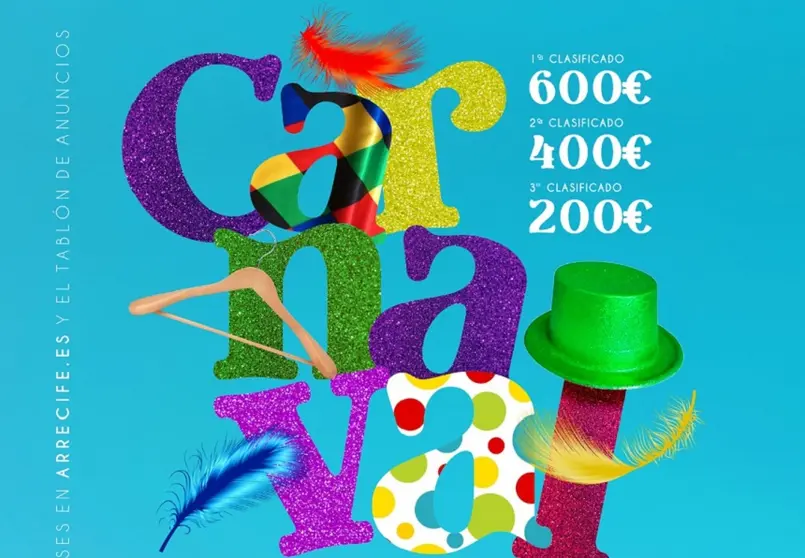 Cartel del concurso de escaparates.