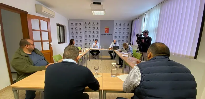 Imagen del último encuentro del Consejo de Administración de los Centros.