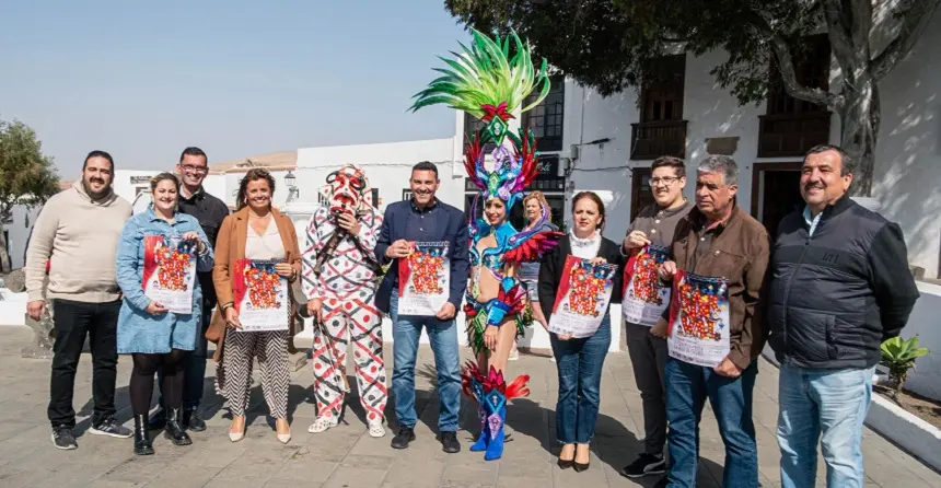 Presentación del cartel del carnaval de Teguise.