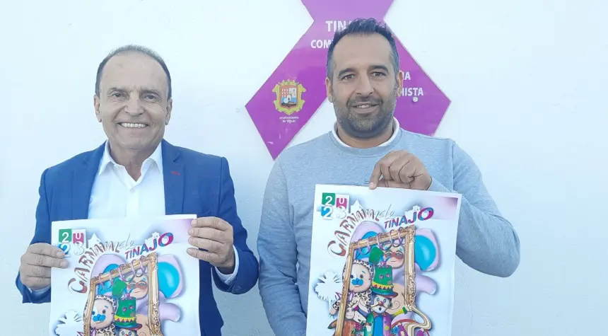 Presentación del cartel del carnaval de Tinajo.