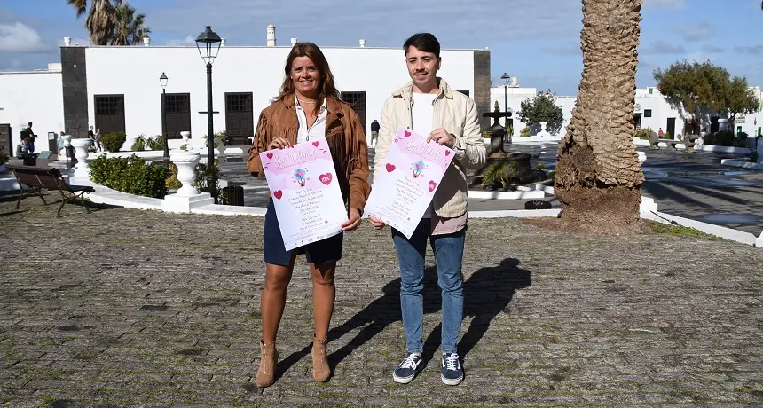 Presentación de los eventos por el día de San Valentín.
