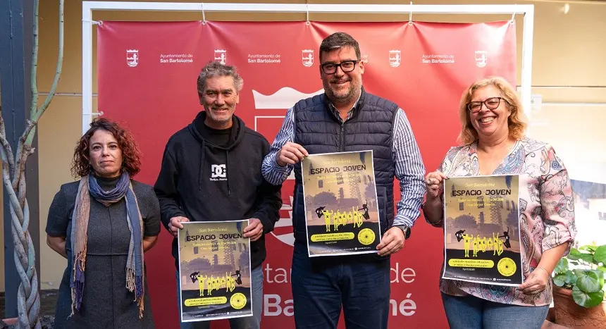 Presentaciòn de la tercera edición del proyecto Espacio Joven.
