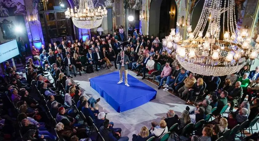 Imagen de la presentación de este jueves en Las Palmas