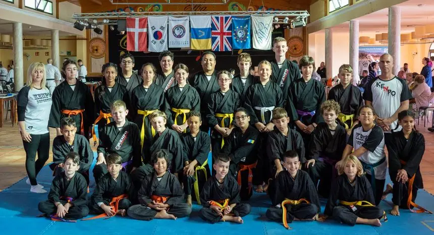 Imagen del grupo de deportistas de Playa Blanca