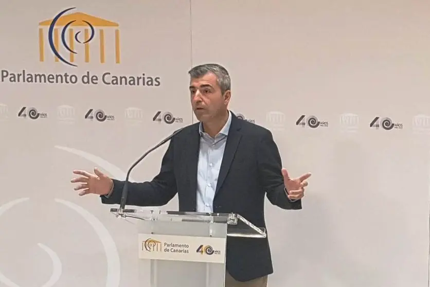 Manuel Domínguez, presidente del PP de Canarias.