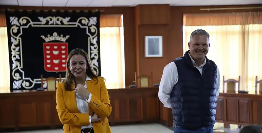 María Dolores Corujo y Alfredo Mendoza.