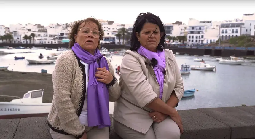 Imagen extraida de el video sobre el Papel de la Mujer Conservera en Lanzarote.