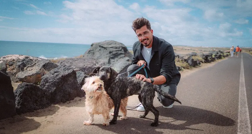 Jeziel Martín en Playa Honda.