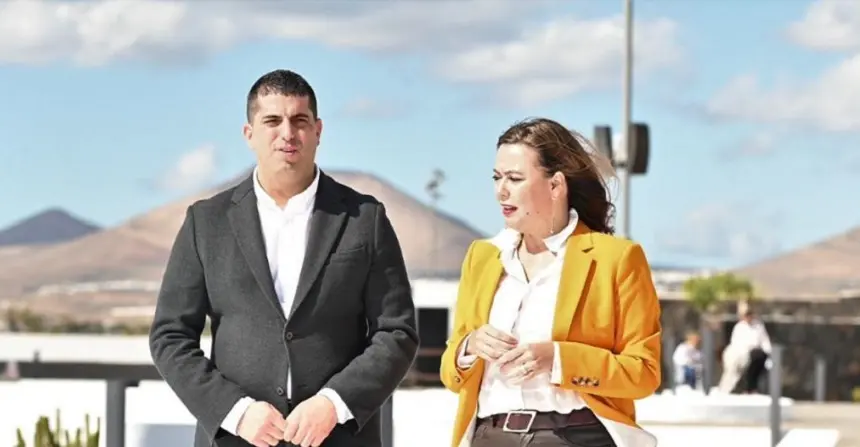Benjamin Perdomo y María Dolores Corujo.
